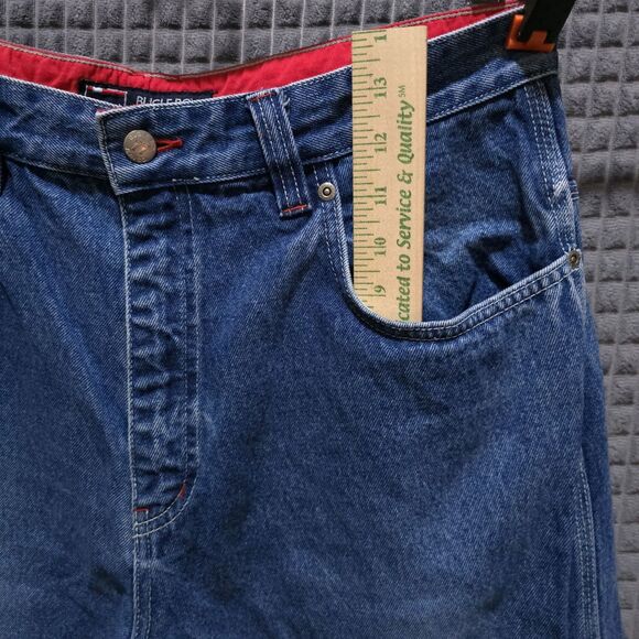 VTG BugleBoy 77 Jeans 36x32 Mens 90s Carpenter Relaxed Wide Leg Bootcut Workwear - Picture 6 of 16